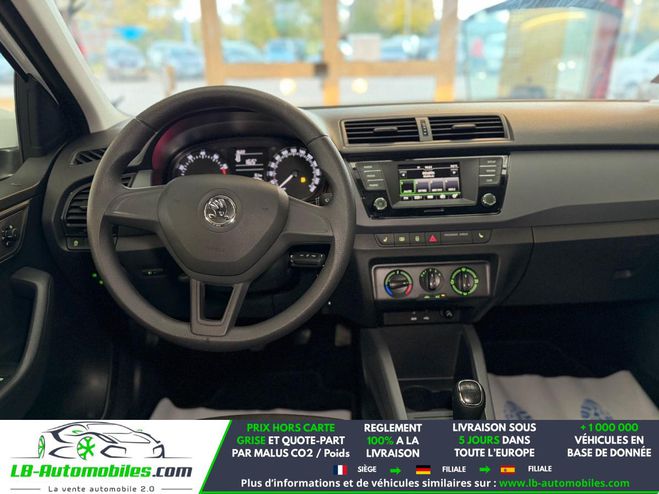 Skoda Fabia 1.0 MPI 75 ch BVM Blanc M�tallique de 2016