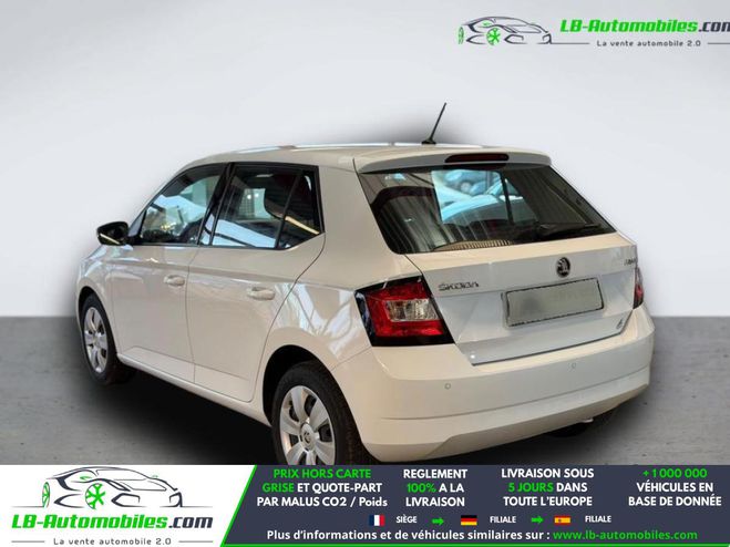 Skoda Fabia 1.0 MPI 75 ch BVM Blanc M�tallique de 2016