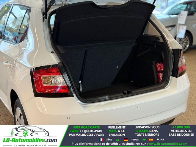 Skoda Fabia 1.0 MPI 75 ch BVM Blanc M�tallique de 2016