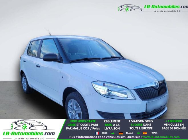 Skoda Fabia 1.0 MPI 60 ch BVM Blanc M�tallique de 2014