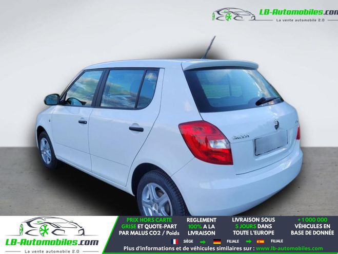 Skoda Fabia 1.0 MPI 60 ch BVM Blanc M�tallique de 2014