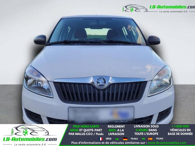 Skoda Fabia 1.0 MPI 60 ch BVM Blanc M�tallique de 2014