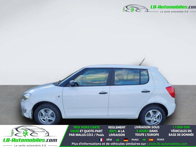 Skoda Fabia 1.0 MPI 60 ch BVM Blanc M�tallique de 2014