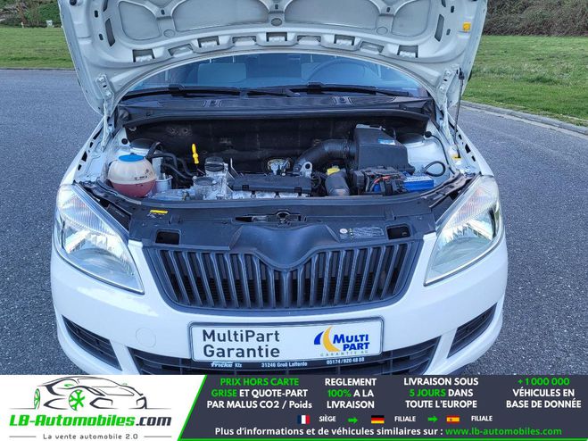 Skoda Fabia 1.0 MPI 60 ch BVM Blanc M�tallique de 2014