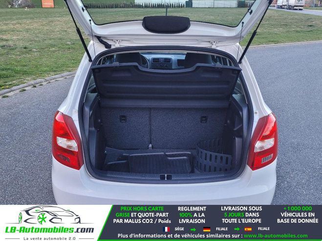 Skoda Fabia 1.0 MPI 60 ch BVM Blanc M�tallique de 2014