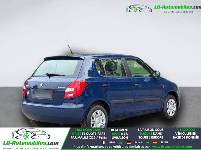 Skoda Fabia 1.0 MPI 60 ch BVM Bleu de 2014
