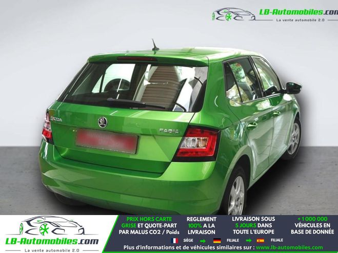 Skoda Fabia 1.0 MPI 60 ch BVM Vert M�tallique de 2017