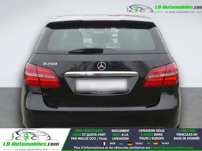 Mercedes Classe B 200 CDI BVA Noir M�tallique de 2018