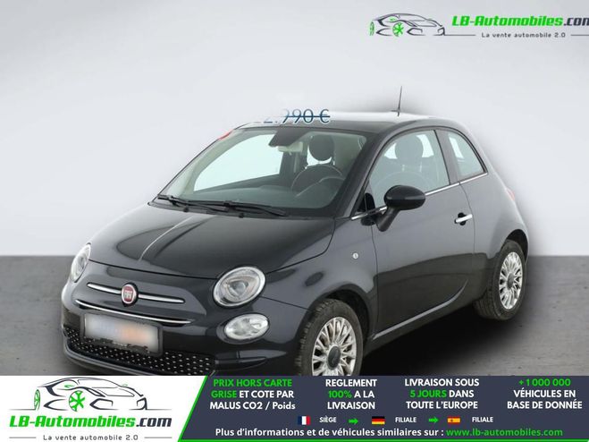 Fiat 500 1.2 69 ch BVA Noir de 2018
