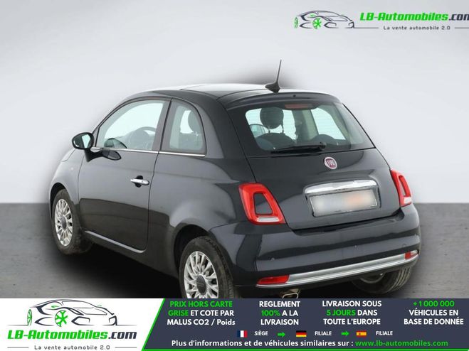 Fiat 500 1.2 69 ch BVA Noir de 2018