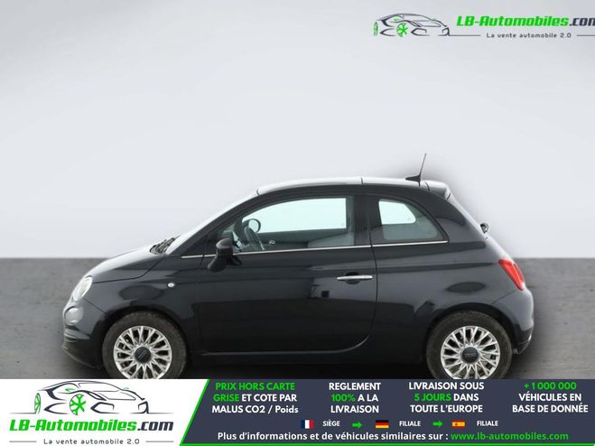 Fiat 500 1.2 69 ch BVA Noir de 2018