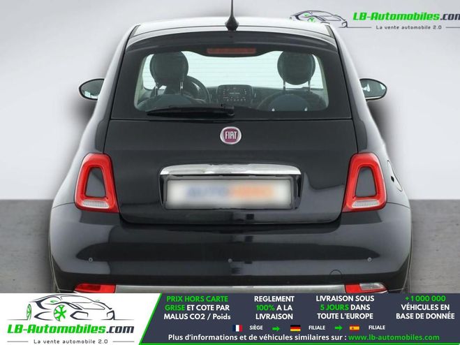 Fiat 500 1.2 69 ch BVA Noir de 2018
