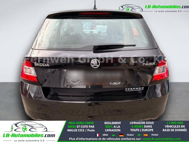 Skoda Fabia 1.0 MPI 75 ch BVM Noir M�tallique de 2016