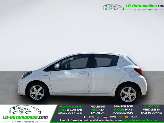 Toyota Yaris HYBRIDE 100ch Blanc de 2016