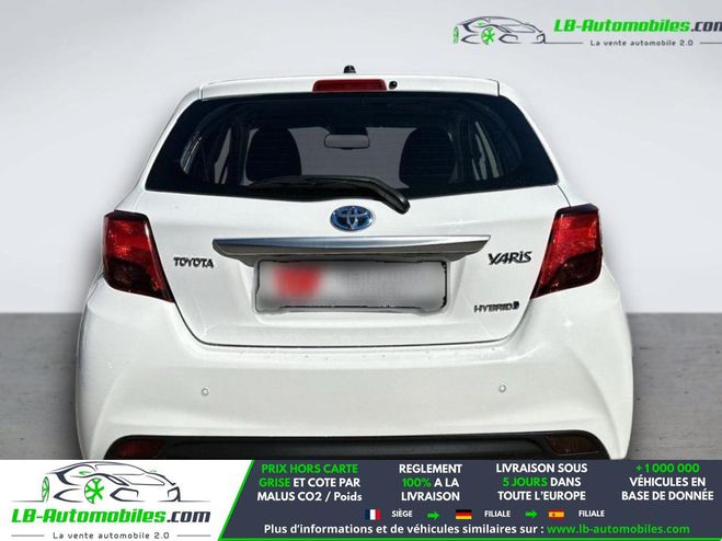 Toyota Yaris HYBRIDE 100ch Blanc de 2016