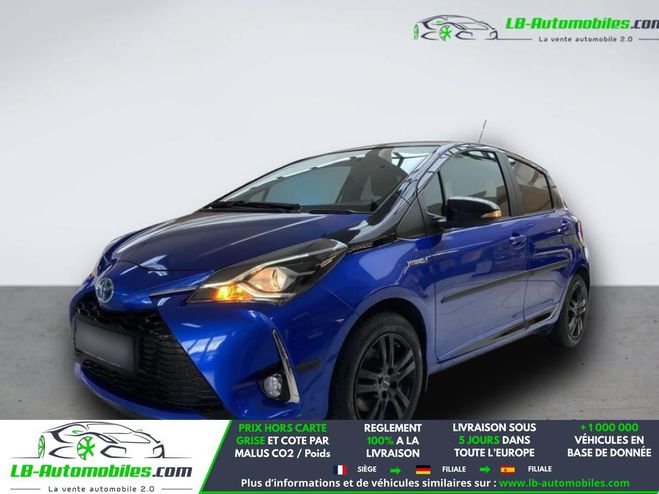 Toyota Yaris HYBRIDE 100ch Bleu M�tallique de 2017