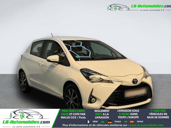 Toyota Yaris 110 VVT-i BVM Blanc de 2018