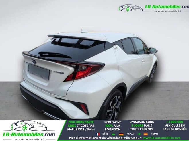 Toyota C HR Hybride 2.0L 184 ch BVA Blanc M�tallique de 2021