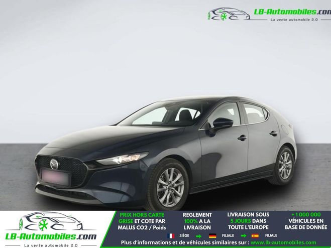 Mazda 3 2.0L SKYACTIV-G 122 ch BVA Bleu M�tallique de 2020