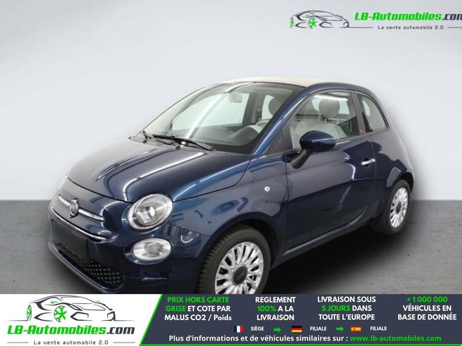 Fiat 500 1.2 69 ch BVA Bleu M�tallique de 2020