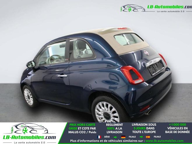 Fiat 500 1.2 69 ch BVA Bleu M�tallique de 2020