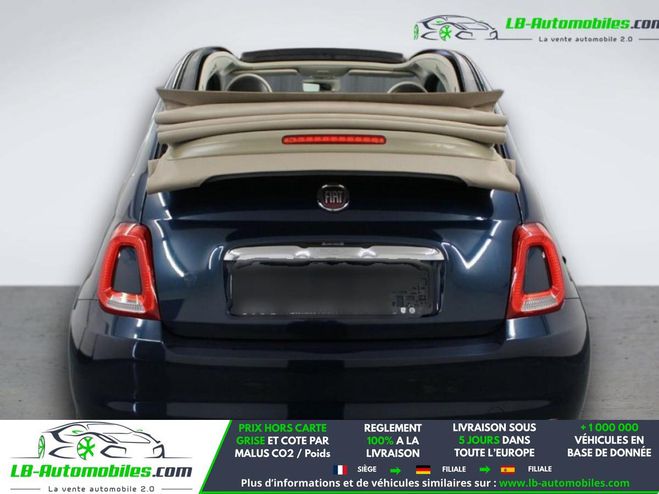 Fiat 500 1.2 69 ch BVA Bleu M�tallique de 2020
