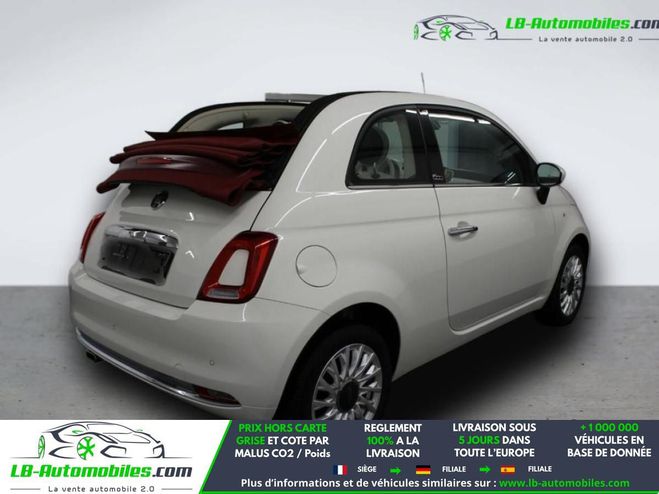 Fiat 500 1.2 69 ch BVA Blanc de 2020