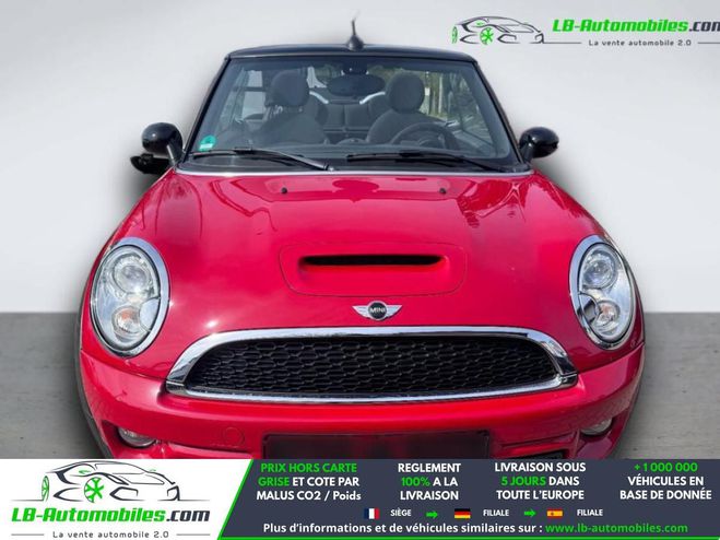 Mini Cabrio 184 ch BVM Rouge M�tallique de 2013