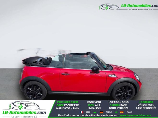 Mini Cabrio 184 ch BVM Rouge M�tallique de 2013