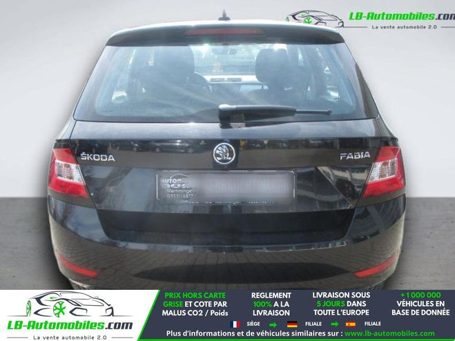Skoda Fabia 1.0 MPI 75 ch BVM Noir M�tallique de 2019