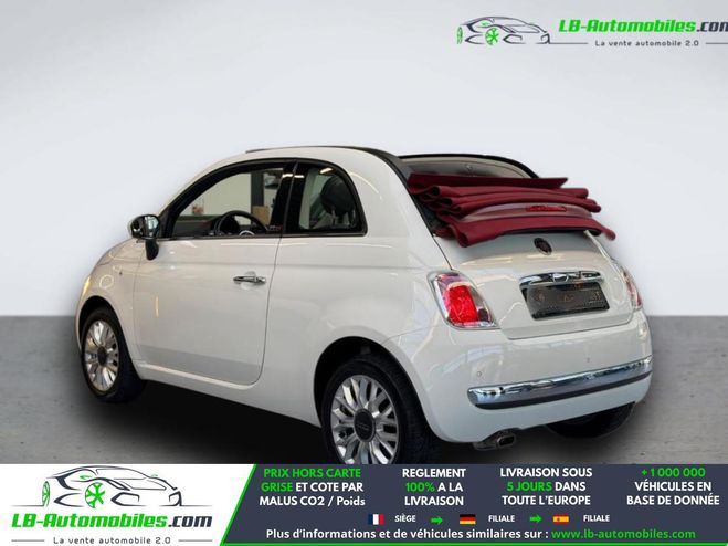 Fiat 500 1.2 69 ch BVA Blanc de 2015