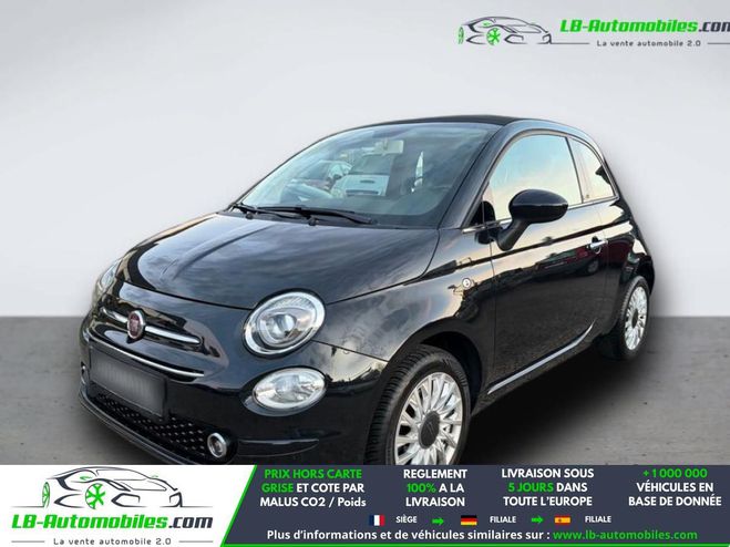 Fiat 500 1.2 69 ch BVA Noir M�tallique de 2018