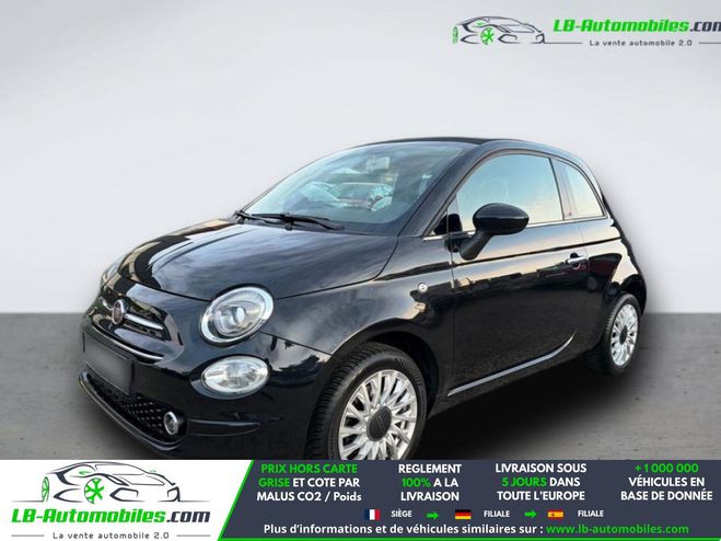 Fiat 500 1.2 69 ch BVA Noir M�tallique de 2018