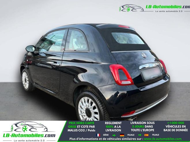 Fiat 500 1.2 69 ch BVA Noir M�tallique de 2018