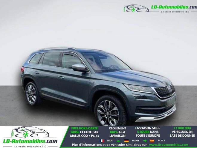 Skoda Kodiaq 2.0 TDI 150 BVA 4x4 7pl Gris M�tallique de 2020