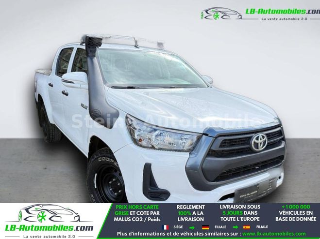 Toyota Hilux 4WD 2.4L 150 D-4D Blanc de 2021