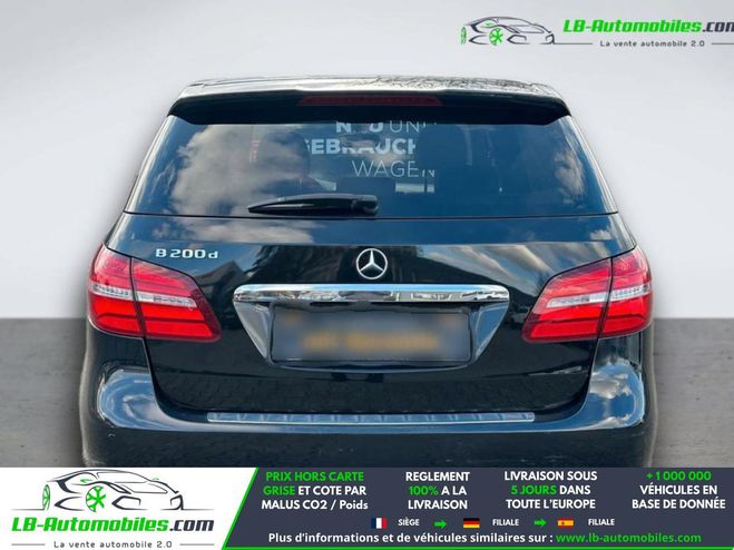 Mercedes Classe B 200 CDI BVA Noir M�tallique de 2016