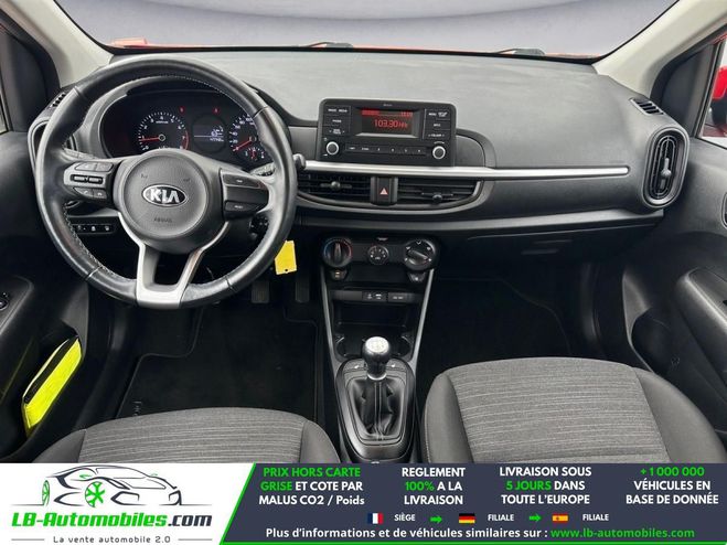 Kia Picanto 1.2L 84 ch BVM Rouge M�tallique de 2018