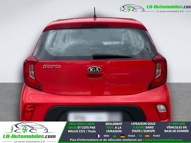 Kia Picanto 1.2L 84 ch BVM Rouge M�tallique de 2018