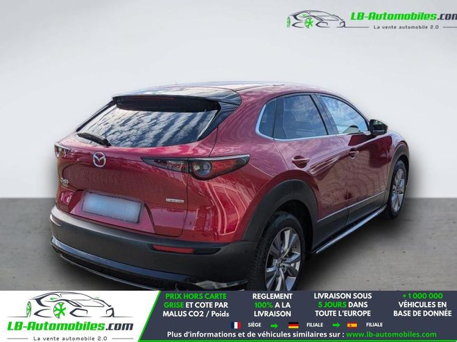 Mazda Cx 3 2.0L e-SKYACTIV G M Hybrid 150 ch 4x2 BV Rouge M�tallique de 2021