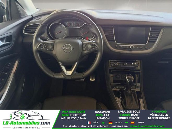 Opel Grandland X 1.6 Turbo 180 ch BVA Noir M�tallique de 2019