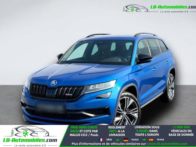 Skoda Kodiaq 2.0 Bi-TDI 240 BVA 4x4 5pl Bleu M�tallique de 2020