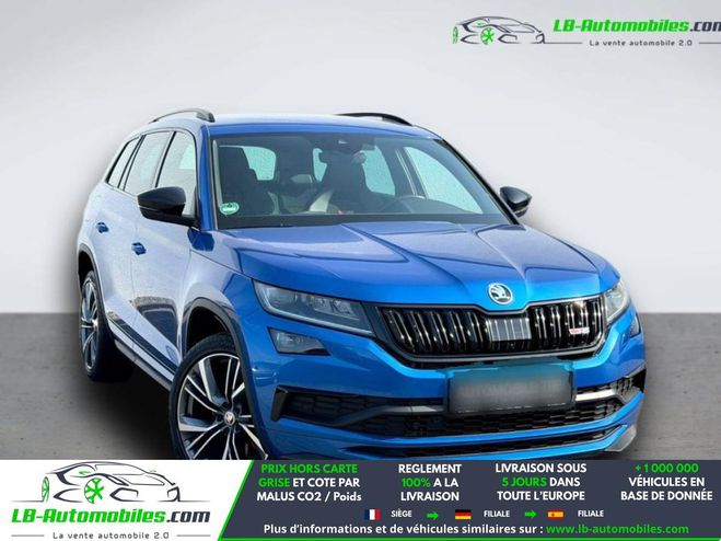 Skoda Kodiaq 2.0 Bi-TDI 240 BVA 4x4 5pl Bleu M�tallique de 2020