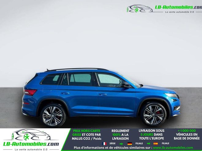Skoda Kodiaq 2.0 Bi-TDI 240 BVA 4x4 5pl Bleu M�tallique de 2020