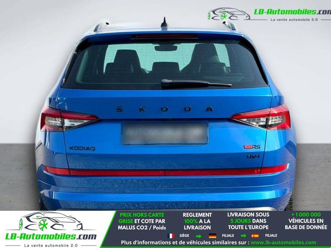 Skoda Kodiaq 2.0 Bi-TDI 240 BVA 4x4 5pl Bleu M�tallique de 2020