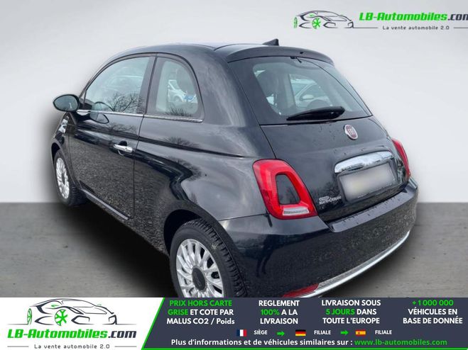 Fiat 500 1.2 69 ch BVM Noir M�tallique de 2018