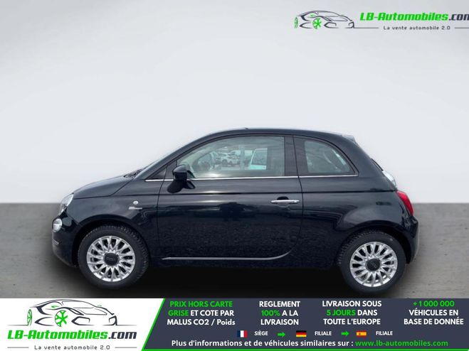 Fiat 500 1.2 69 ch BVM Noir M�tallique de 2018