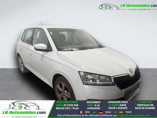 Skoda Fabia 1.0 MPI 75 ch BVM Blanc M�tallique de 2019