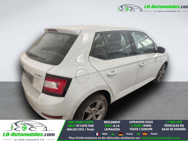 Skoda Fabia 1.0 MPI 75 ch BVM Blanc M�tallique de 2019