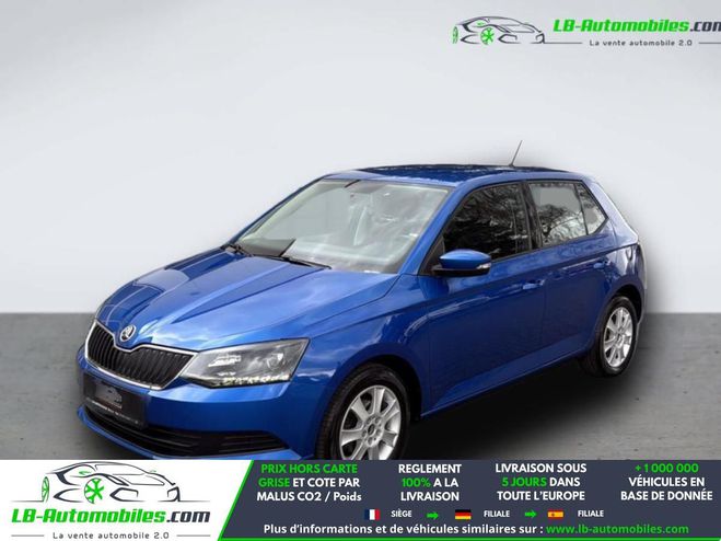 Skoda Fabia 1.0 MPI 75 ch BVM Bleu M�tallique de 2018